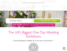 Tablet Screenshot of ido-weddingexhibitions.co.uk